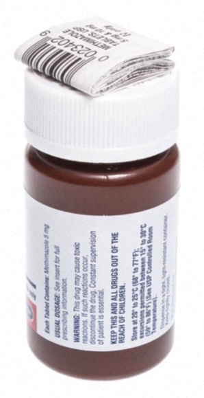 Methimazole comprimés
